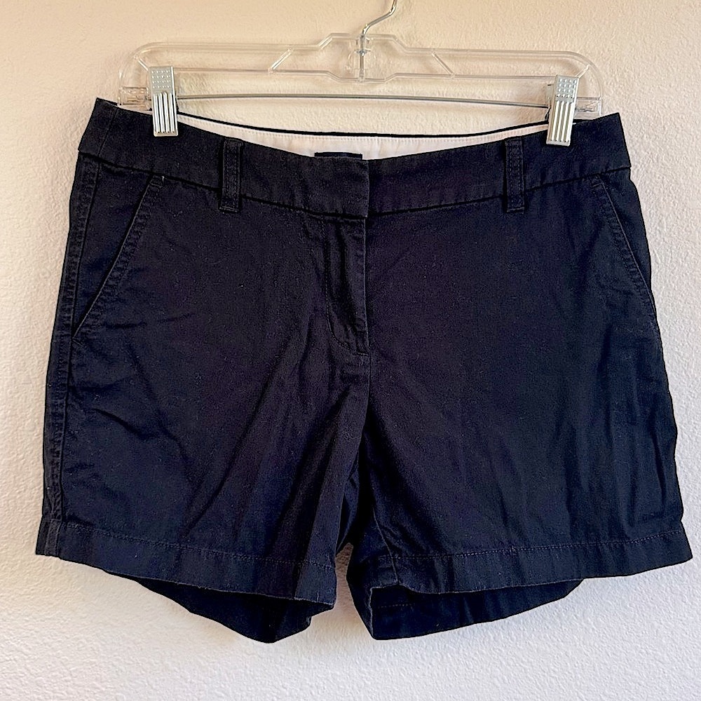 J. CREW 5” Black Chinos - Picture 2 of 7